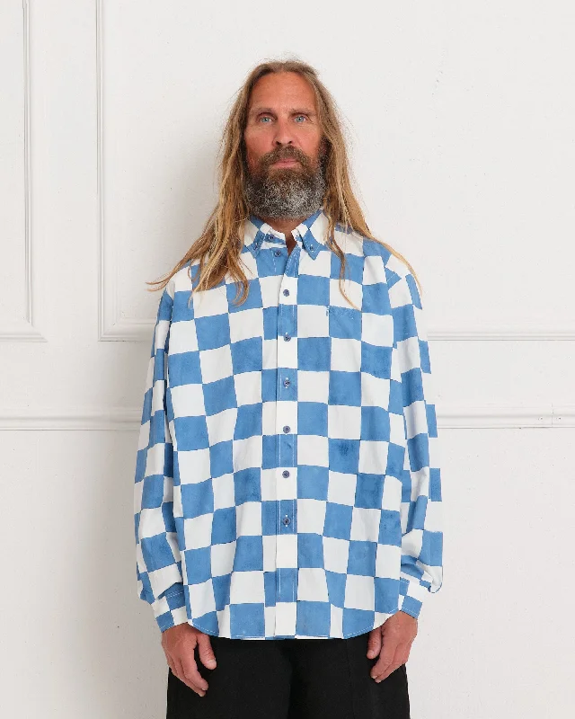 Office Shirt - Arctic Checker