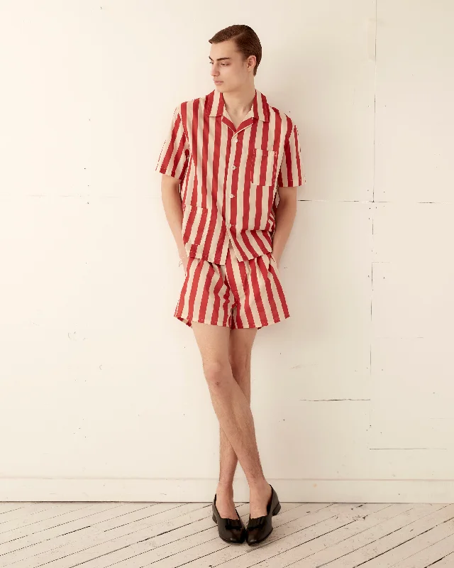 Valance Stripe Short Sleeve Shirt