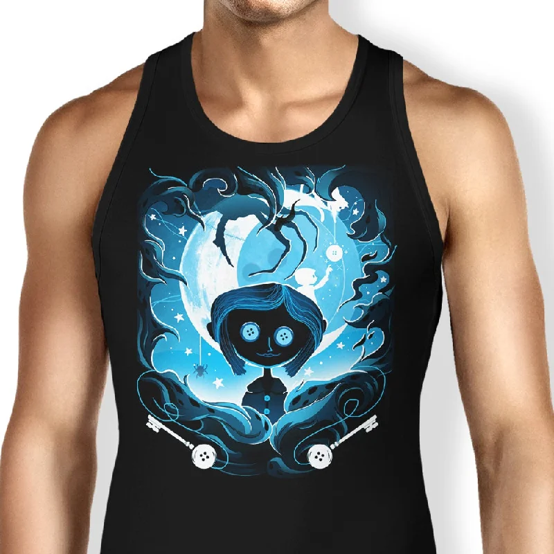 Darkness Button - Tank Top