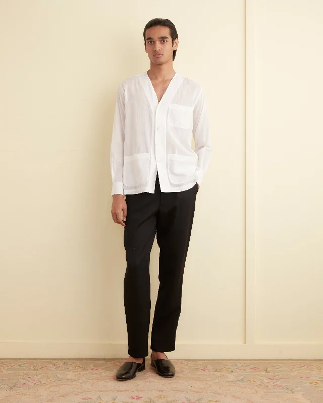 Voile Roberto Shirt - White