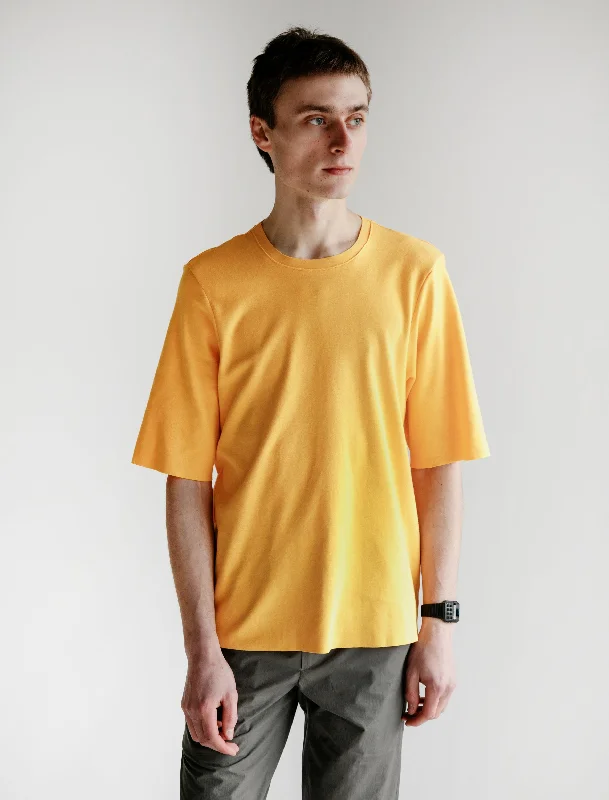 Tailored Tee Cotton Jersey Yellow