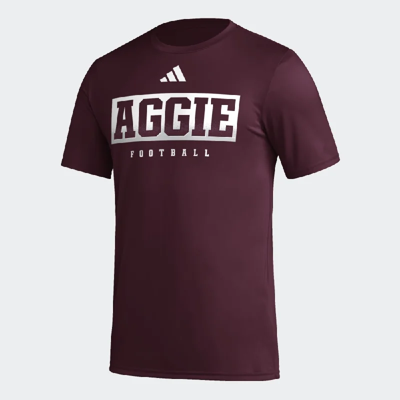 Sideline Pregame Tee - Aggie Football