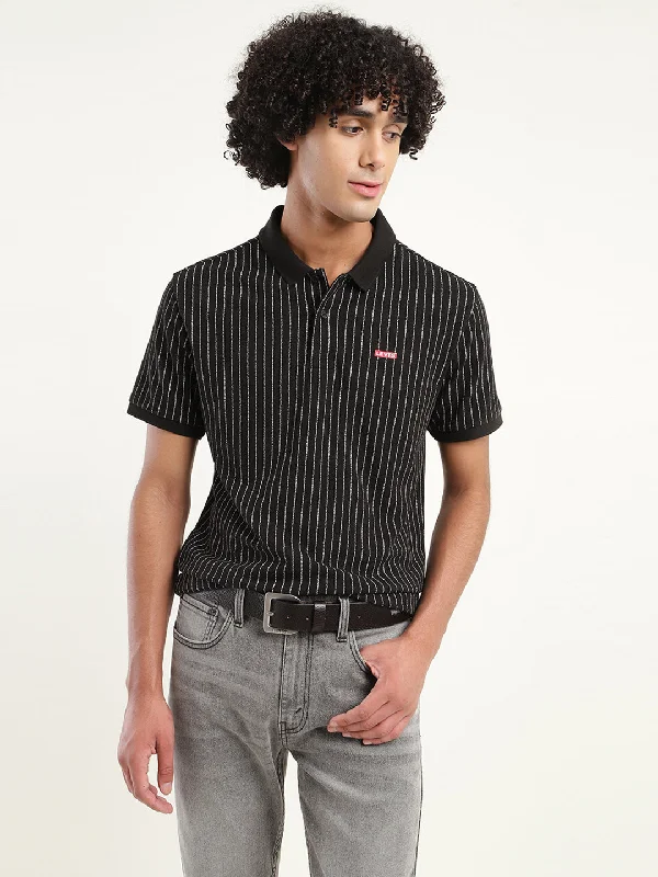 Men's Solid Polo T-Shirt