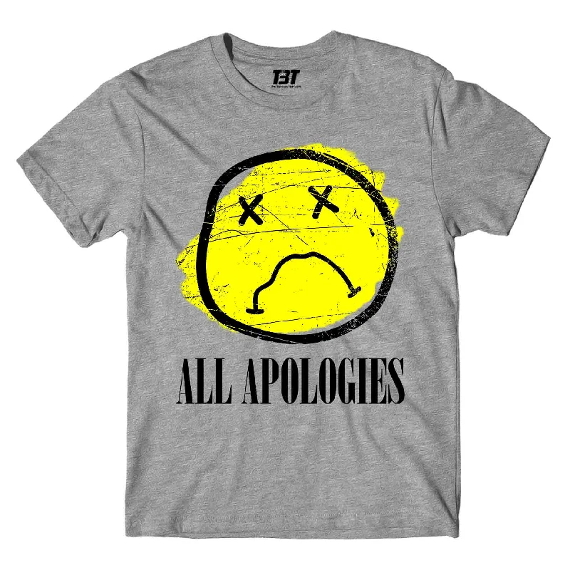 T shirt - All Apologies