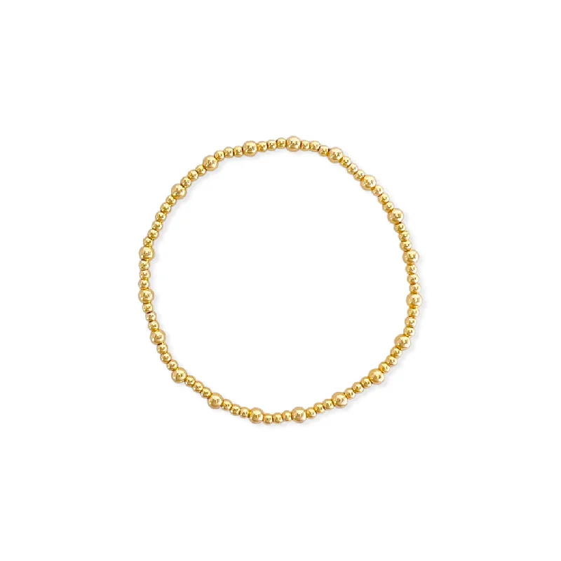 Molly Gold Beaded Bracelet