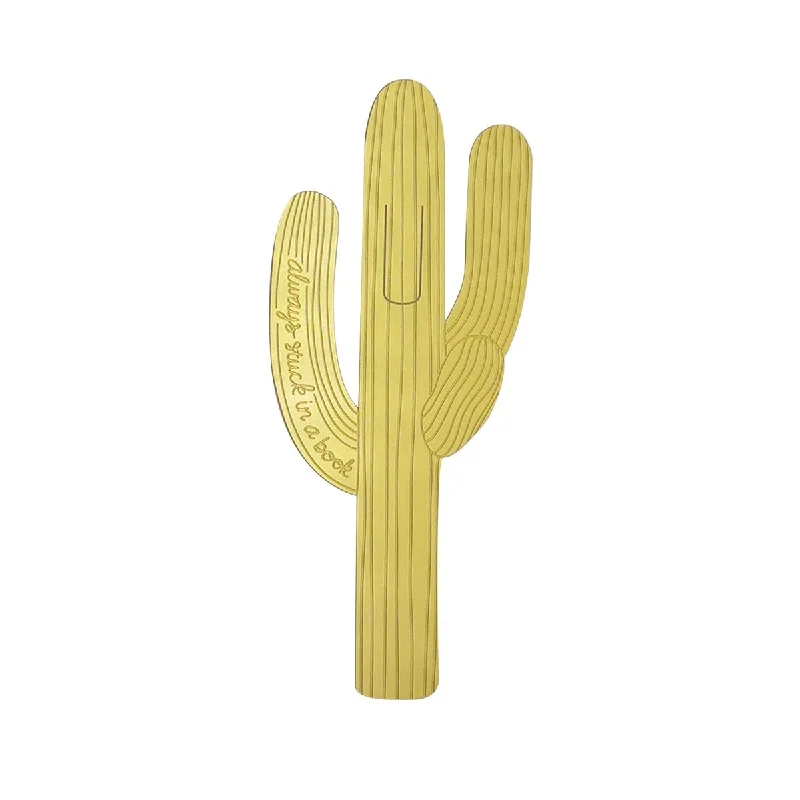 Cactus Brass Bookmark