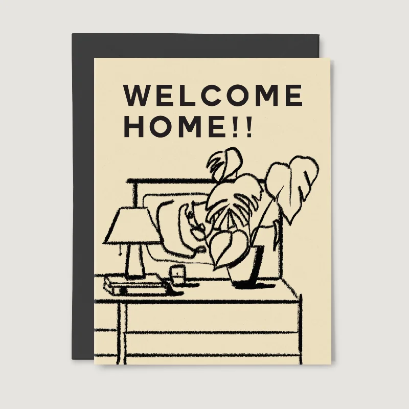 Entertain Welcome Home Card