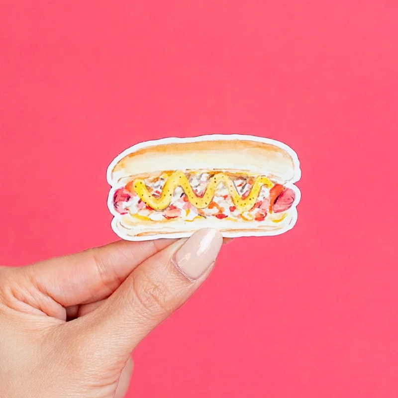 Hotdog Sticker