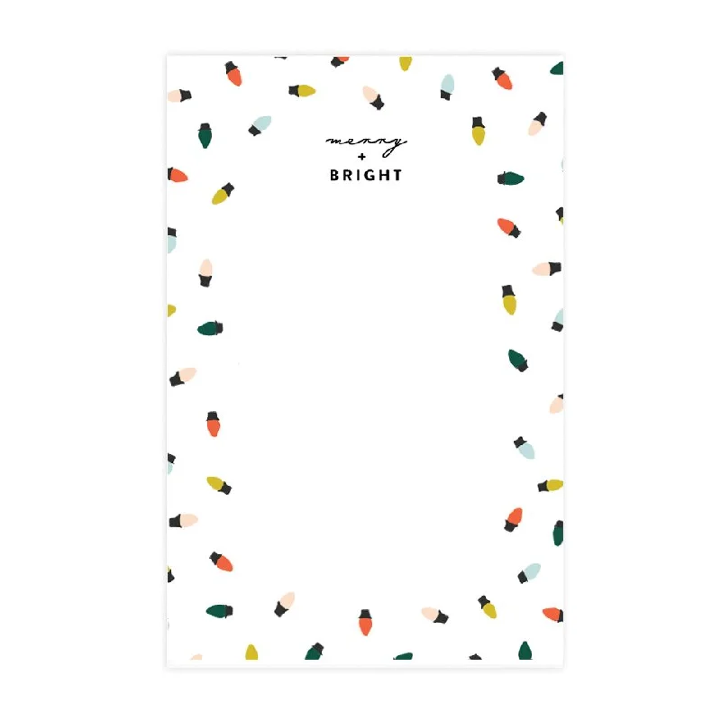 Merry & Bright Notepad