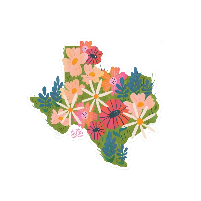 Texas Wildflower Sticker