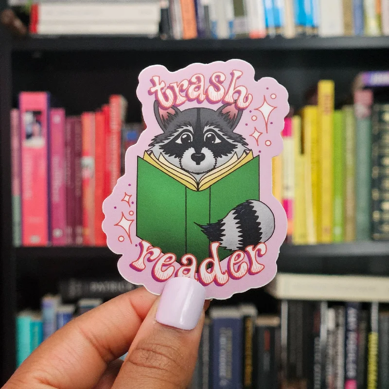 Trash Reader Sticker